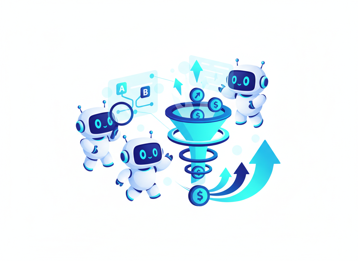 ROI going up while robots optimize conversions